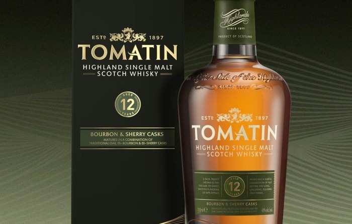 Tomatin 12 year old Single Malt Highland Scotch Whisky